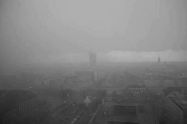 During a short storm